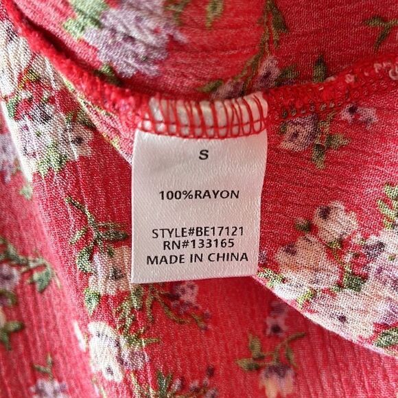 Everleigh Smocked Baby Doll Floral Sleeveless Top - Picture 8 of 8